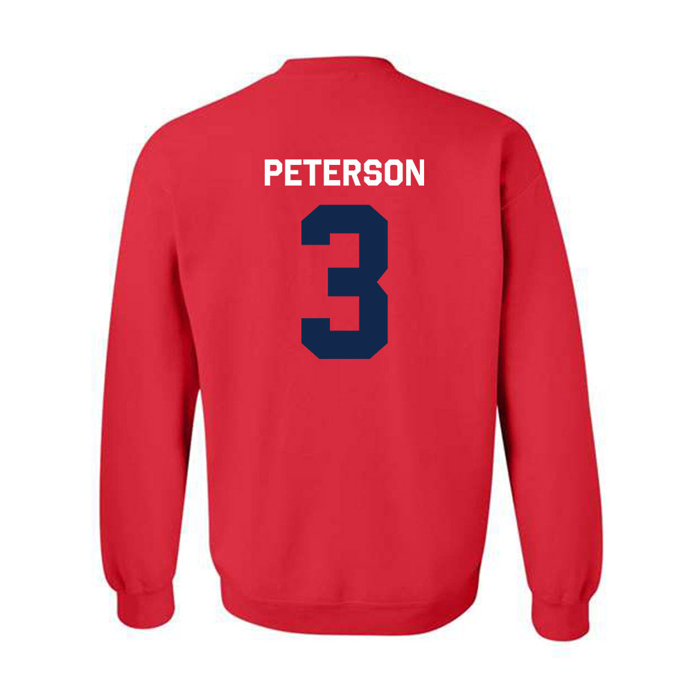 Ole Miss - NCAA Women's Basketball : Kaitlin Peterson - Classic Shersey Crewneck Sweatshirt-1