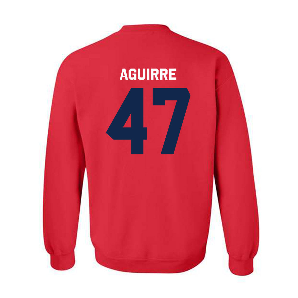 Ole Miss - NCAA Football : Anthony Aguirre - Classic Shersey Crewneck Sweatshirt-1