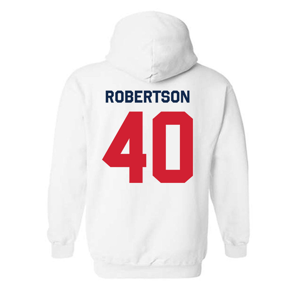 Ole Miss - NCAA Baseball : JP Robertson - Classic Shersey Hooded Sweatshirt-1