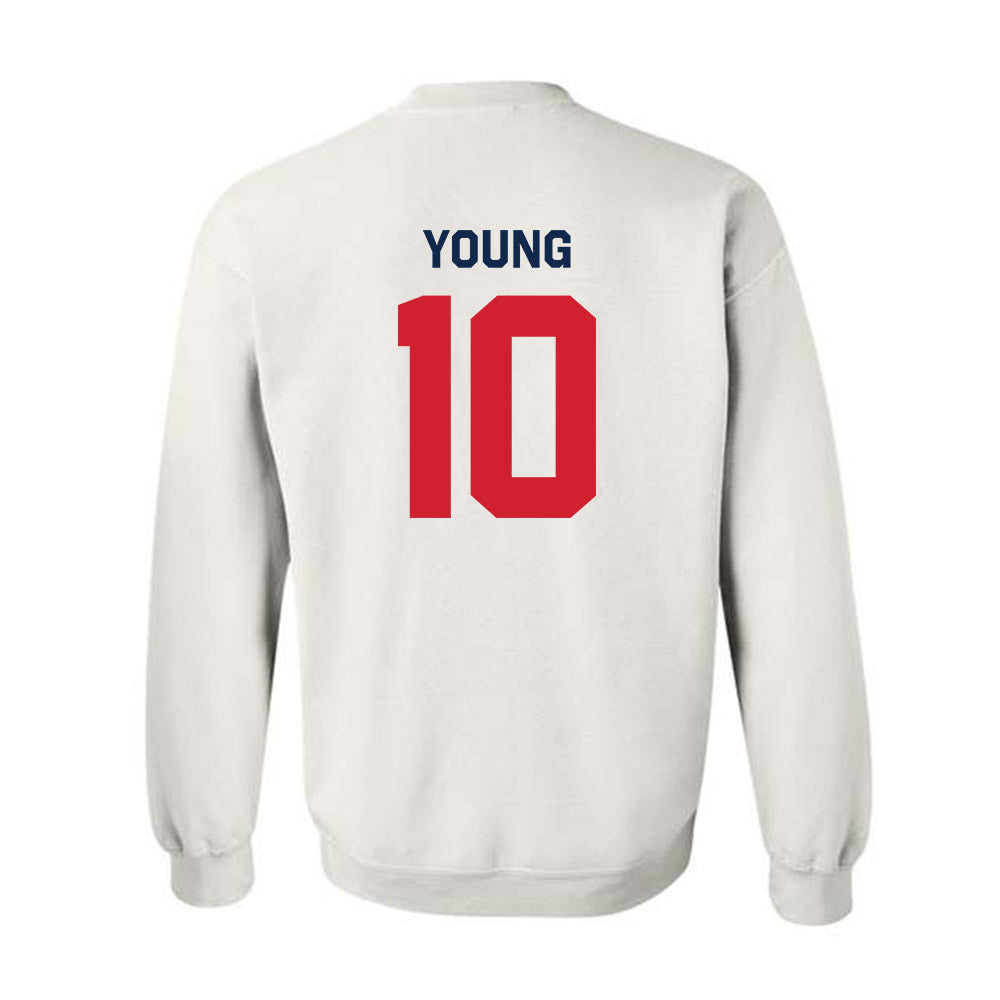 Ole Miss - NCAA Women's Basketball : J'Adore Young - Classic Shersey Crewneck Sweatshirt-1