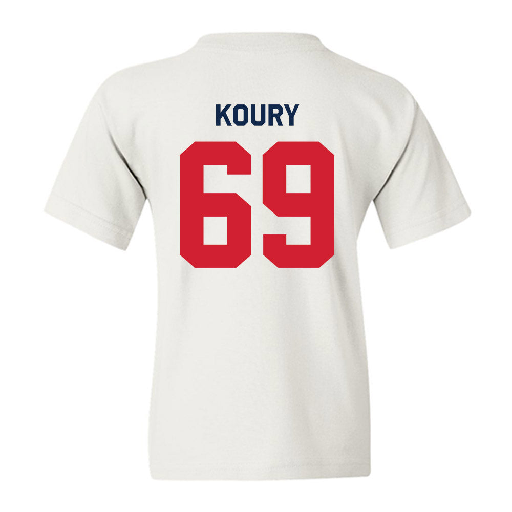 Ole Miss - NCAA Football : Joe Koury - Classic Shersey Youth T-Shirt-1