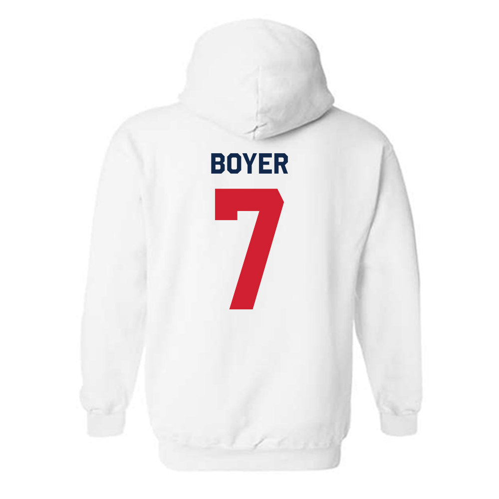 Ole Miss - NCAA Softball : Emilee Boyer - Classic Shersey Hooded Sweatshirt-1