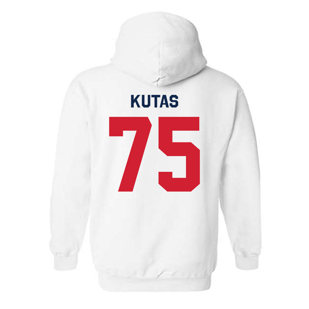Ole Miss - NCAA Football : Patrick Kutas - Classic Shersey Hooded Sweatshirt-1