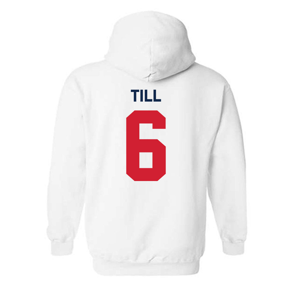 Ole Miss - NCAA Softball : Kaidance Till - Classic Shersey Hooded Sweatshirt-1