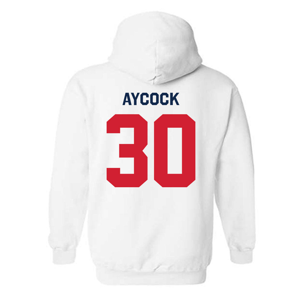 Ole Miss - NCAA Softball : Kyra Aycock - Classic Shersey Hooded Sweatshirt-1