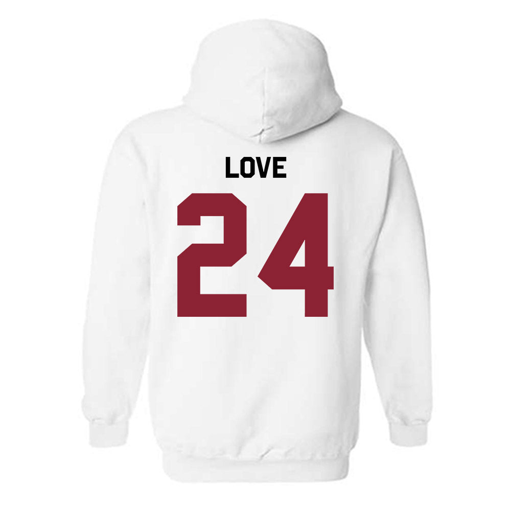 South Carolina - NCAA Football : Mason Love - Classic Shersey Hooded Sweatshirt-1