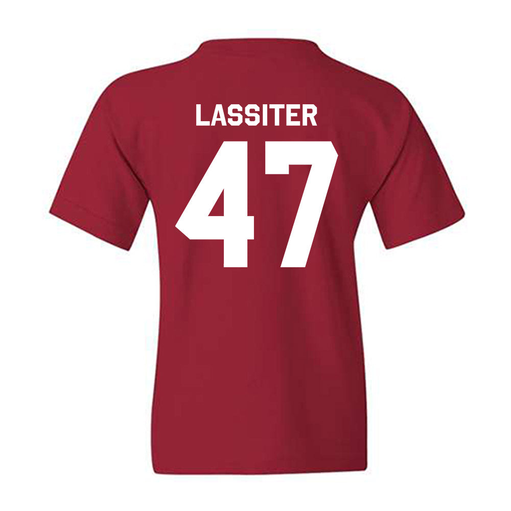 Arkansas - NCAA Football : Maddox Lassiter - Classic Shersey Youth T-Shirt-1