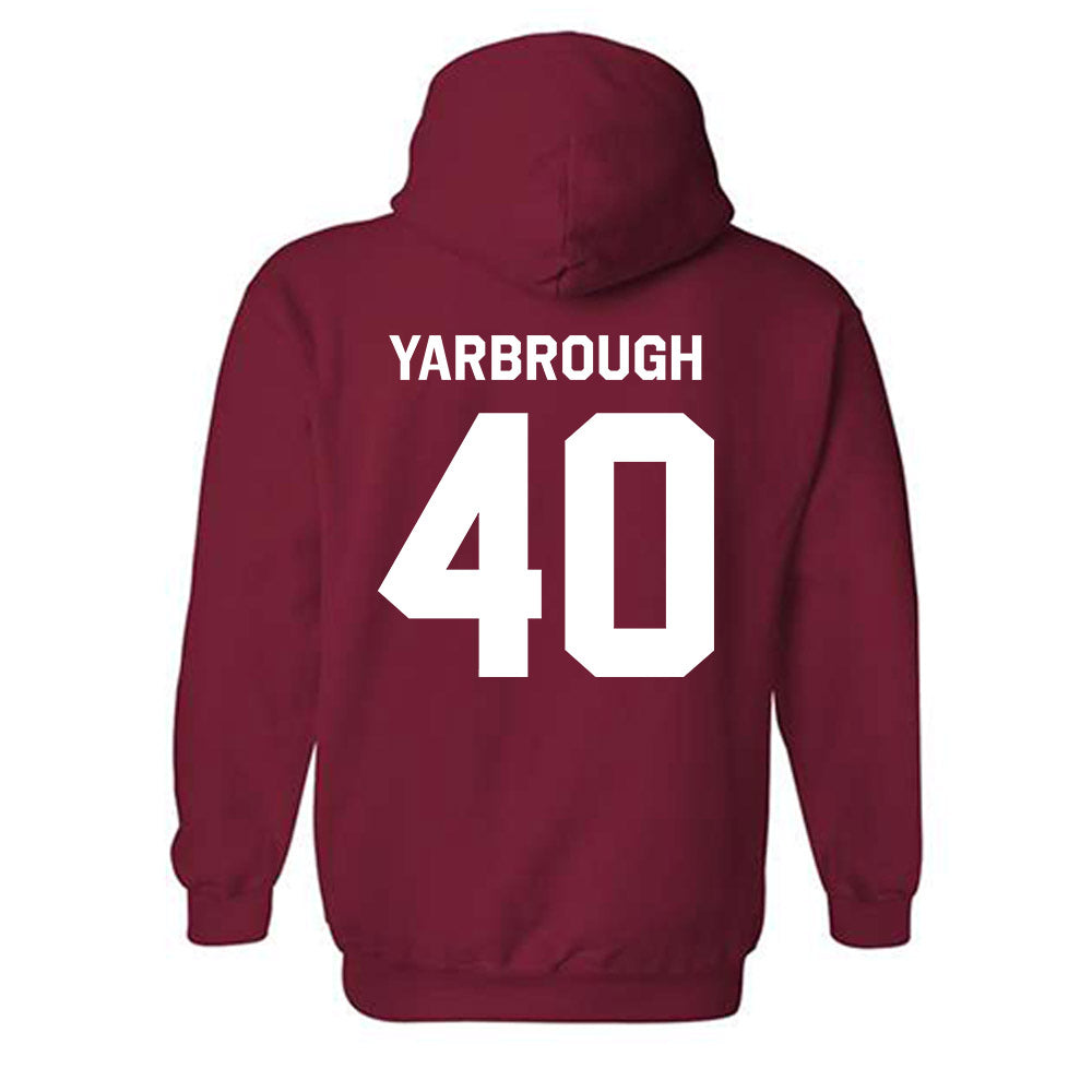 Arkansas - NCAA Football : Colton Yarbrough - Classic Shersey Hooded Sweatshirt-1