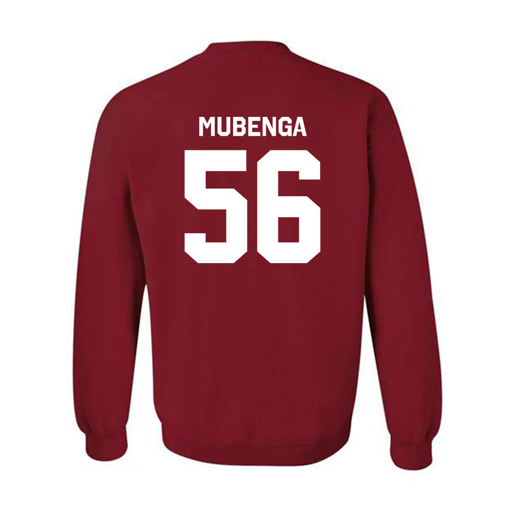 Arkansas - NCAA Football : Ben Mubenga - Classic Shersey Crewneck Sweatshirt-1