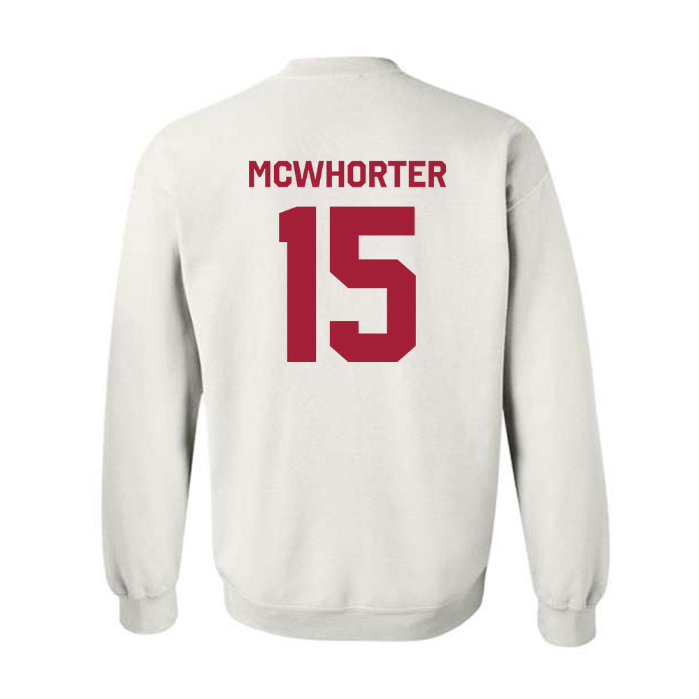 Arkansas - NCAA Softball : Lillie-Faye Mcwhorter - Classic Shersey Crewneck Sweatshirt-1