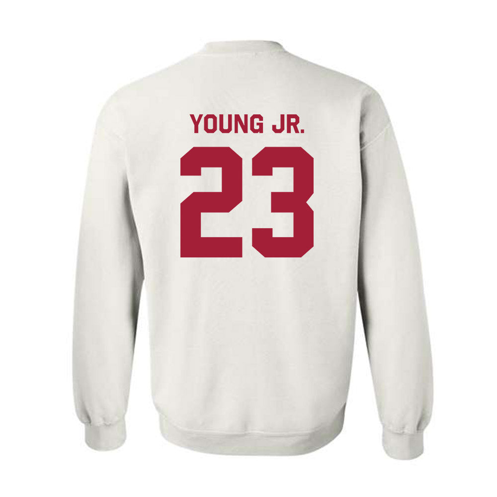 Arkansas - NCAA Football : Kevin Young Jr. - Classic Shersey Crewneck Sweatshirt-1