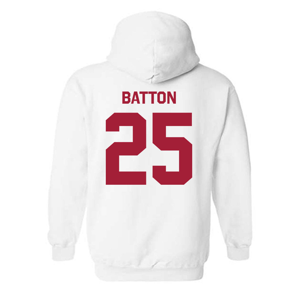 Arkansas - NCAA Football : Markeylin Batton - Classic Shersey Hooded Sweatshirt-1