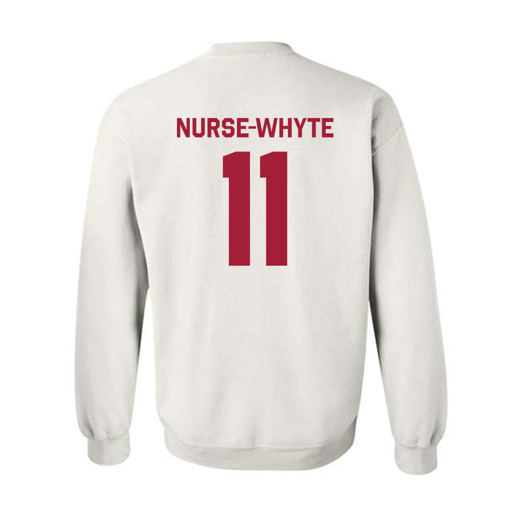Arkansas - NCAA Women's Soccer : Aniyah Nurse-Whyte - Classic Shersey Crewneck Sweatshirt-1