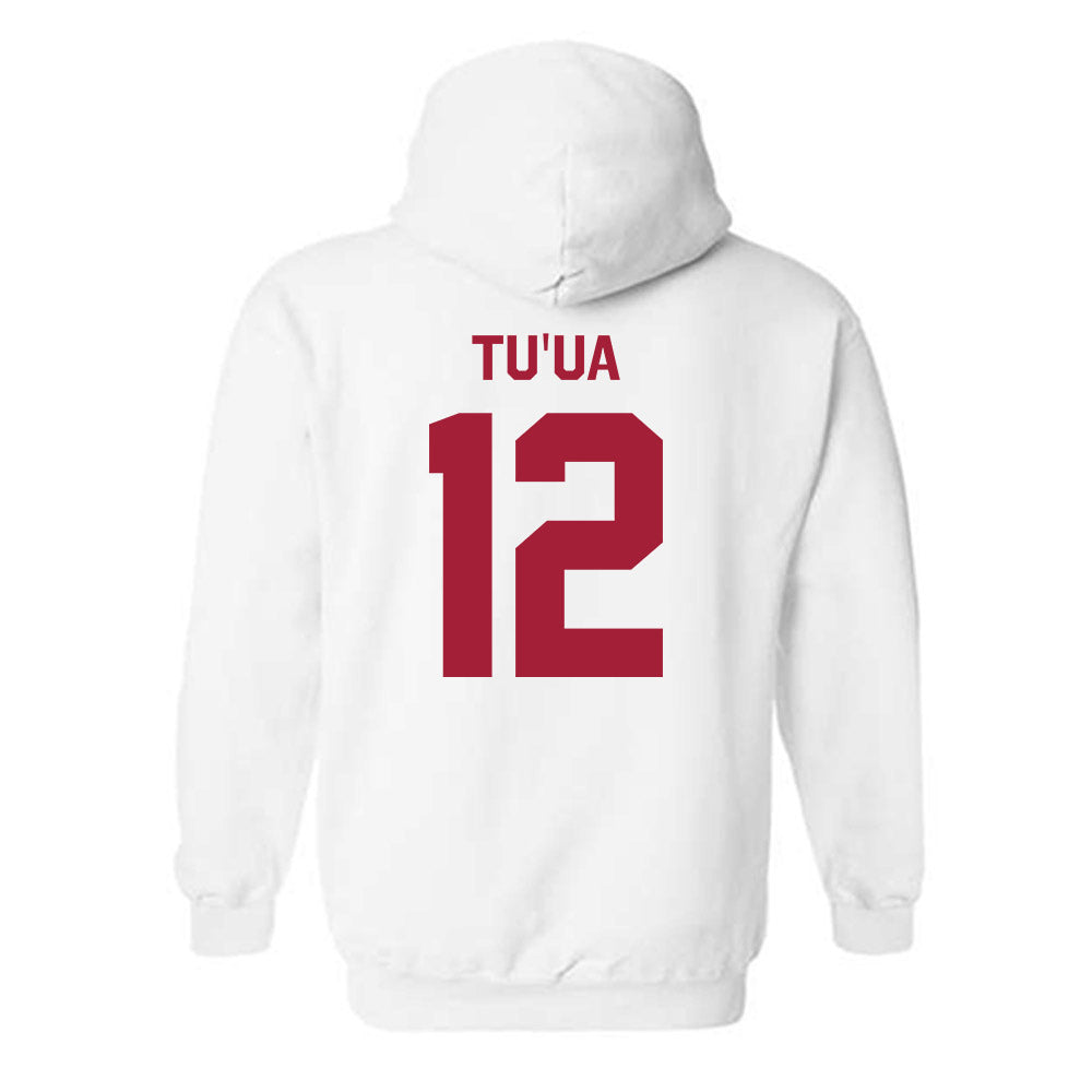 Arkansas - NCAA Women's Soccer : Vailana Tu'ua - Classic Shersey Hooded Sweatshirt-1