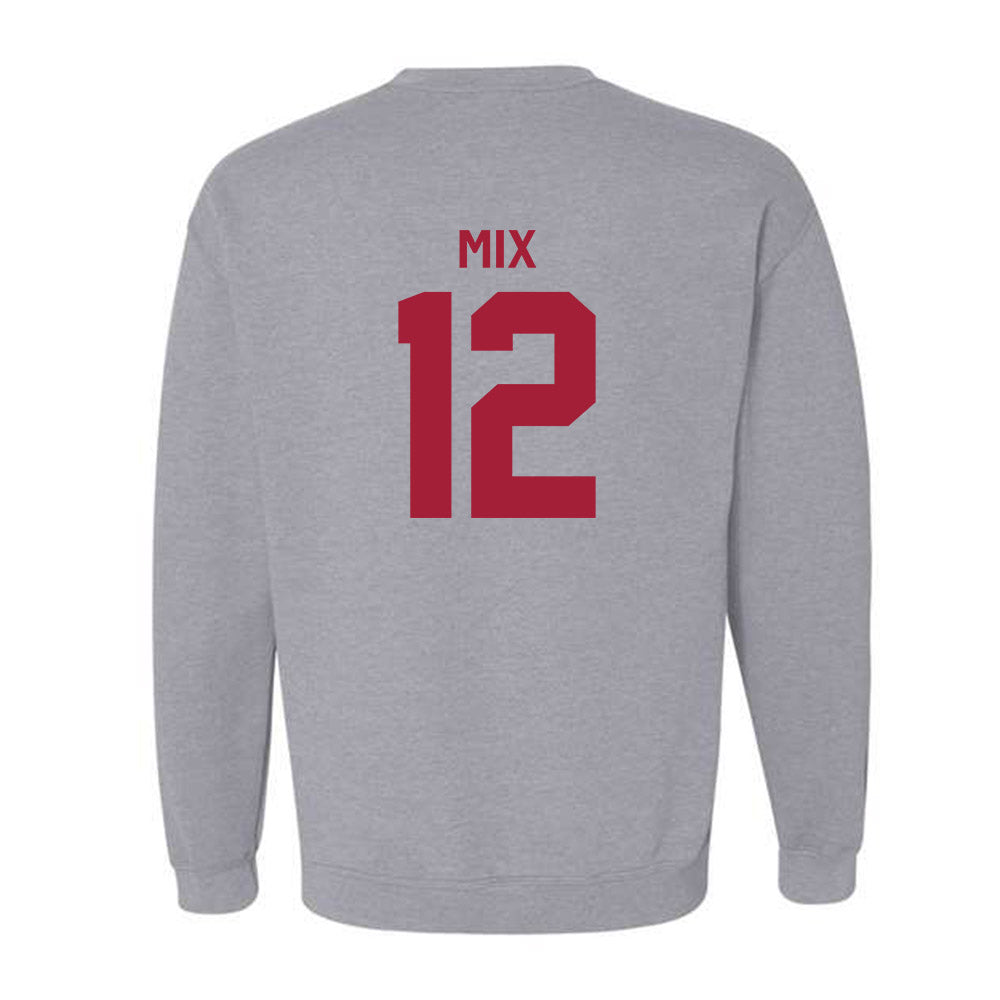 Oklahoma - NCAA Football : Ryder Mix - Classic Shersey Crewneck Sweatshirt-1