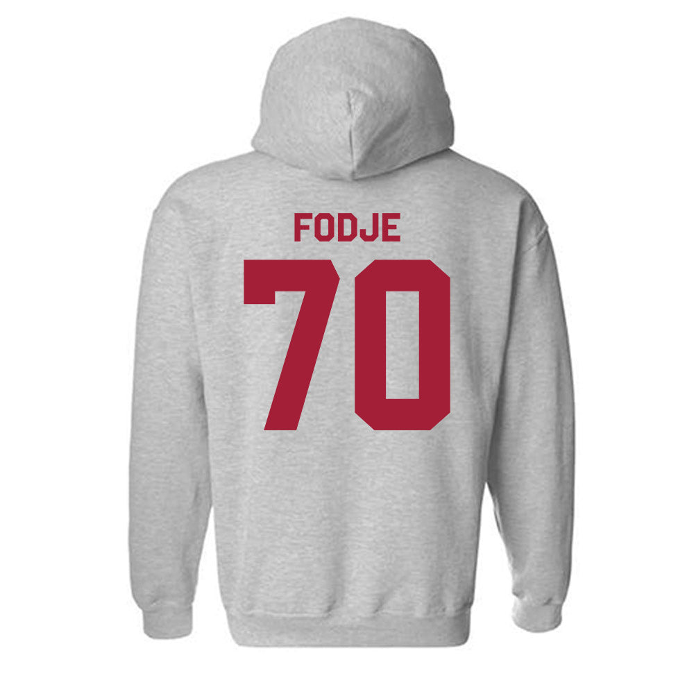 Oklahoma - NCAA Football : Ryan Fodje - Classic Shersey Hooded Sweatshirt-1
