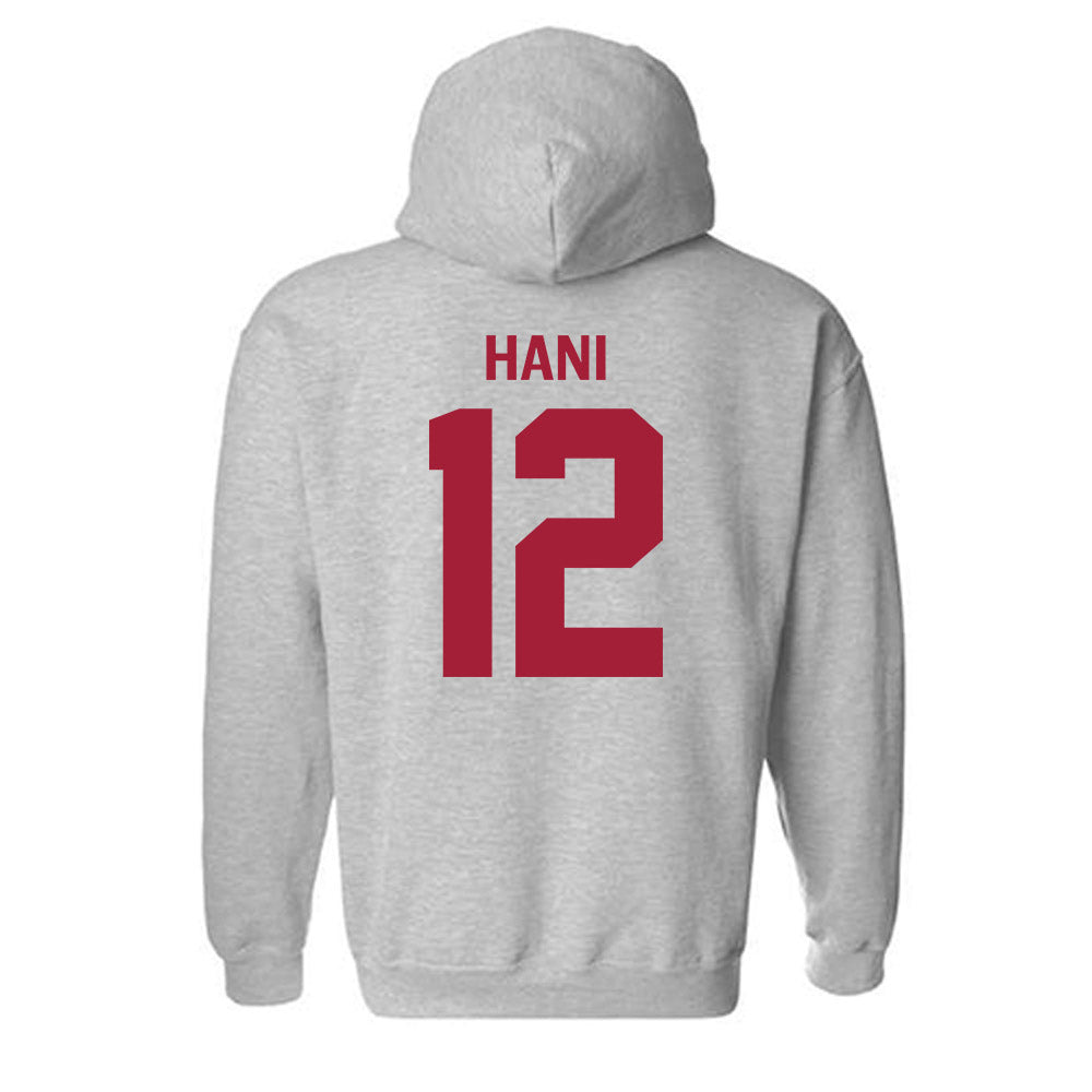 Oklahoma - NCAA Women's Volleyball : Elise Hani - Classic Shersey Hooded Sweatshirt-1