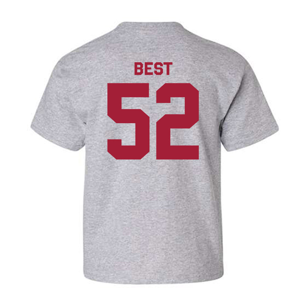 Oklahoma - NCAA Football : Noah Best - Classic Shersey Youth T-Shirt-1