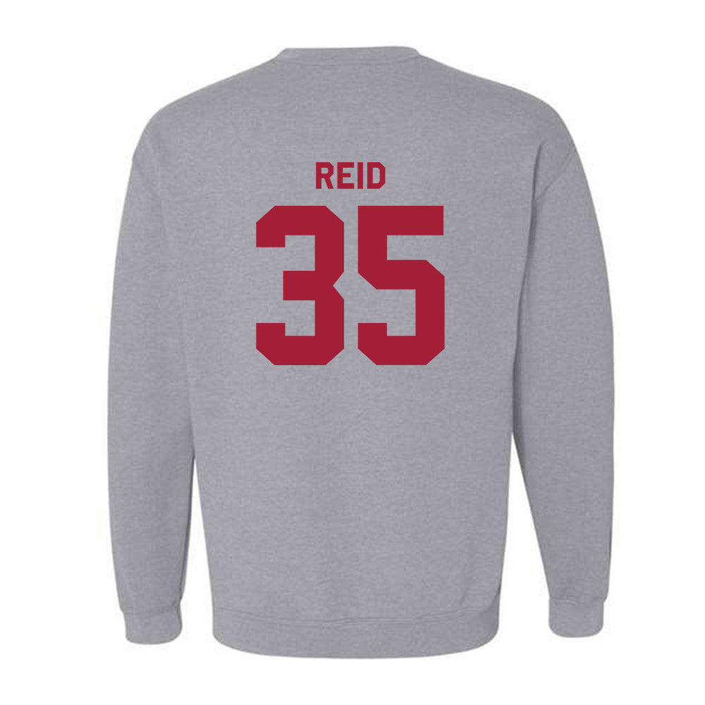 Oklahoma - NCAA Men's Basketball : Derrion Reid - Classic Shersey Crewneck Sweatshirt-1