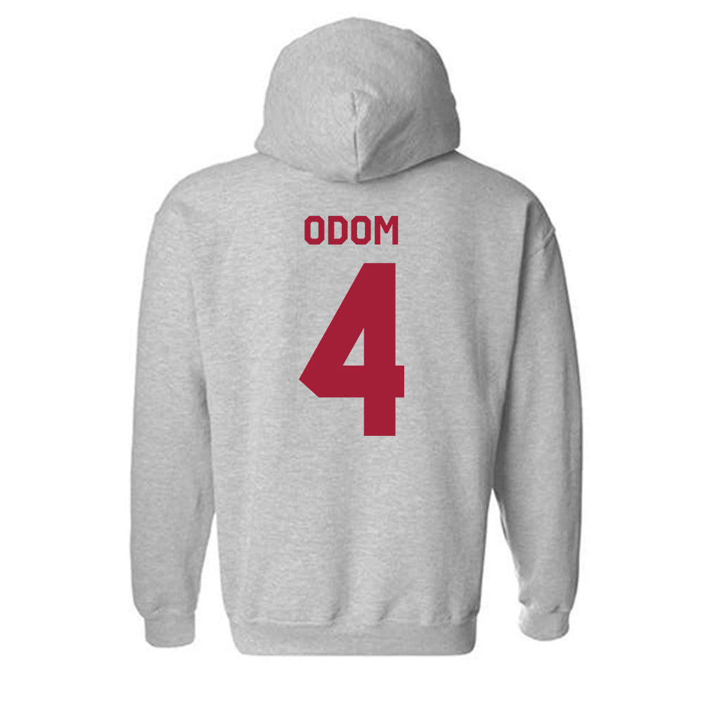 Oklahoma - NCAA Football : Daniel Odom - Classic Shersey Hooded Sweatshirt-1