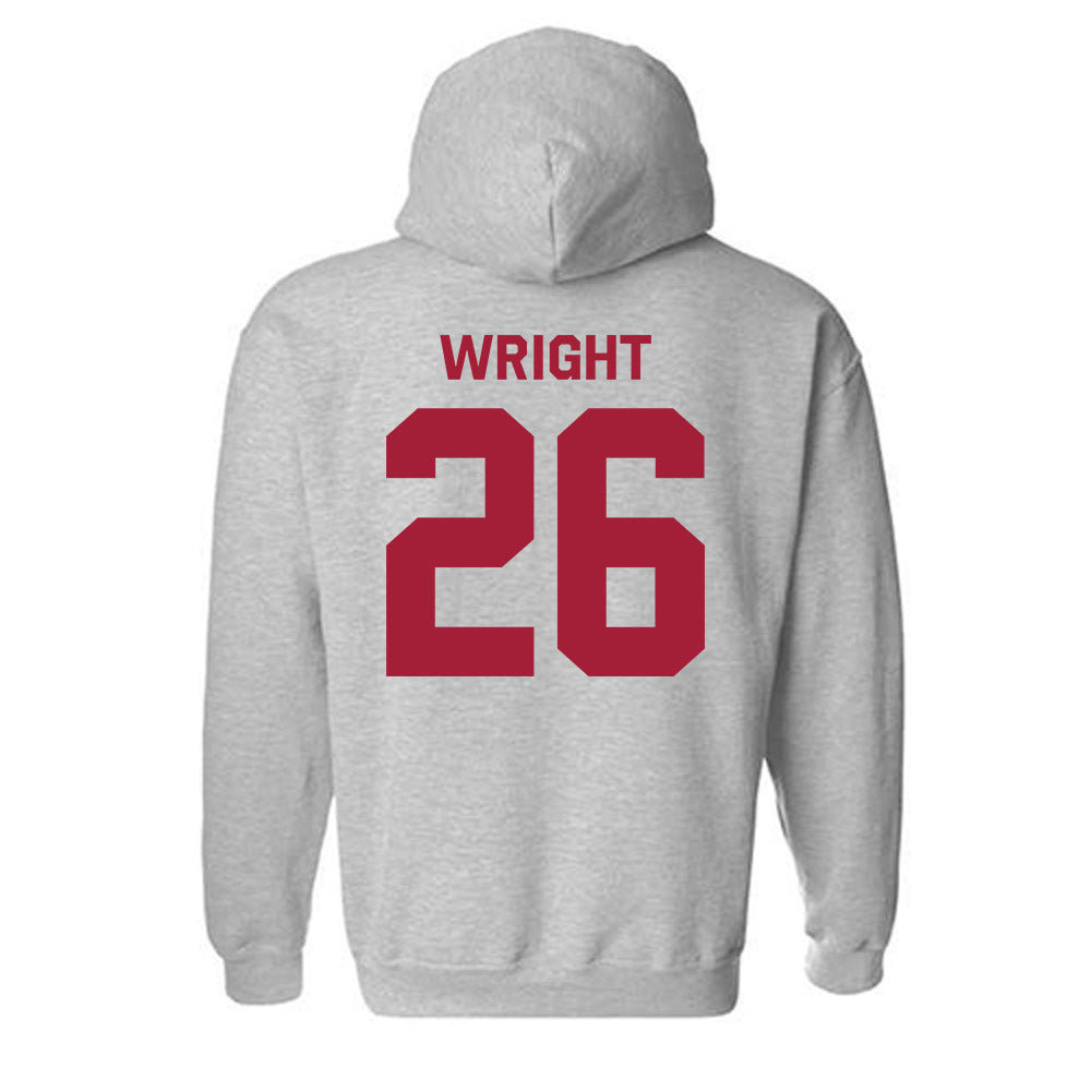 Oklahoma - NCAA Women's Soccer : Olivia Wright - Classic Shersey Hooded Sweatshirt-1