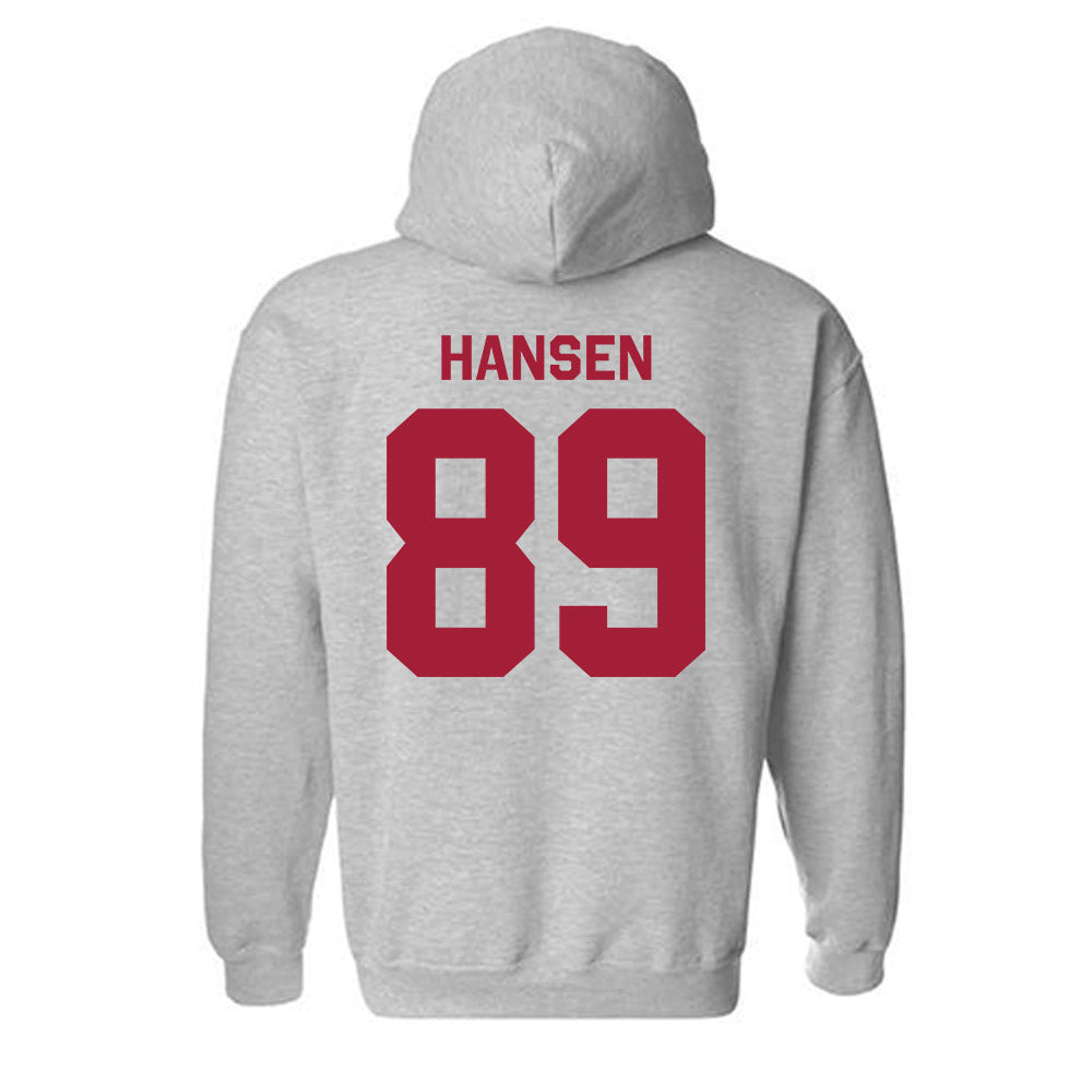 Oklahoma - NCAA Football : Hayden Hansen - Classic Shersey Hooded Sweatshirt-1