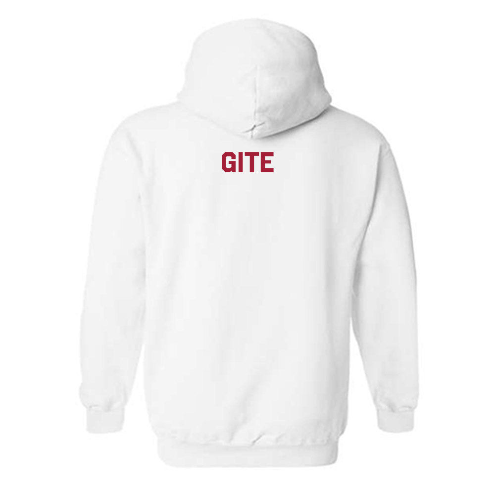 Oklahoma - NCAA Women's Track & Field : McCarley Gite - Classic Shersey Hooded Sweatshirt-1
