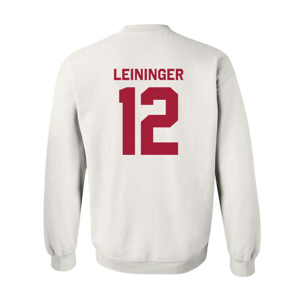 Oklahoma - NCAA Baseball : Ryley Leininger - Classic Shersey Crewneck Sweatshirt-1