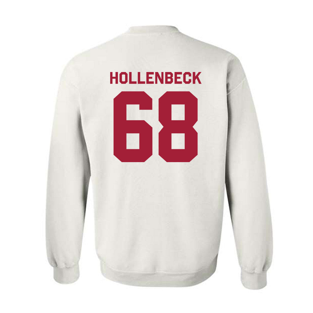 Oklahoma - NCAA Football : Owen Hollenbeck - Classic Shersey Crewneck Sweatshirt-1