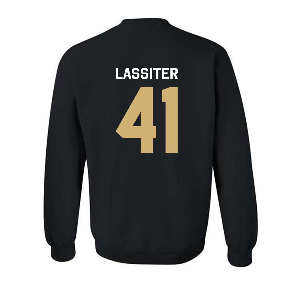 Vanderbilt - NCAA Football : Jamezell Lassiter - Classic Shersey Crewneck Sweatshirt-1
