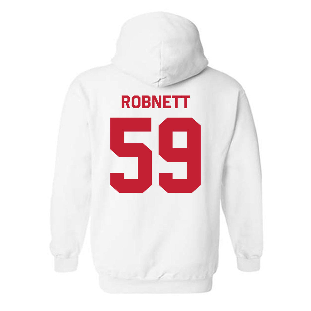 New Mexico - NCAA Football : Kaden Robnett - Classic Shersey Hooded Sweatshirt-1