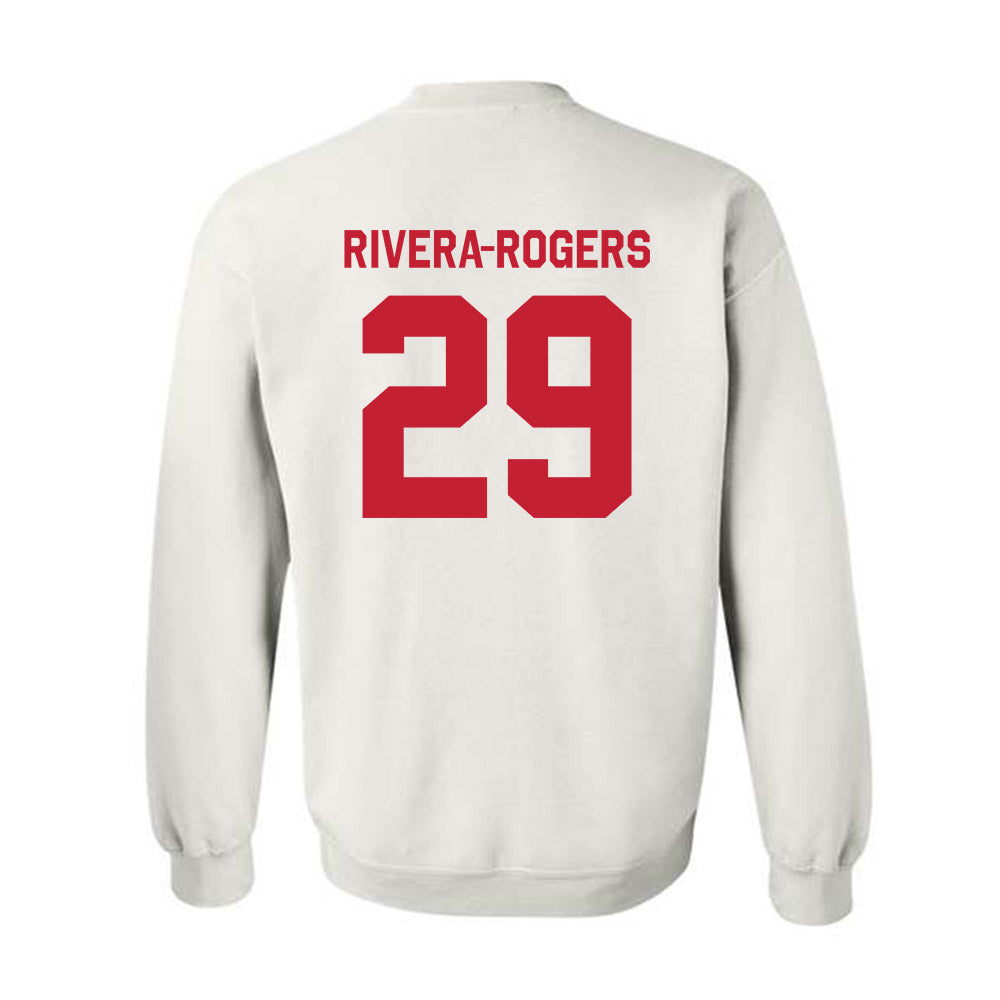 New Mexico - NCAA Football : Xavier Rivera-Rogers - Classic Shersey Crewneck Sweatshirt-1