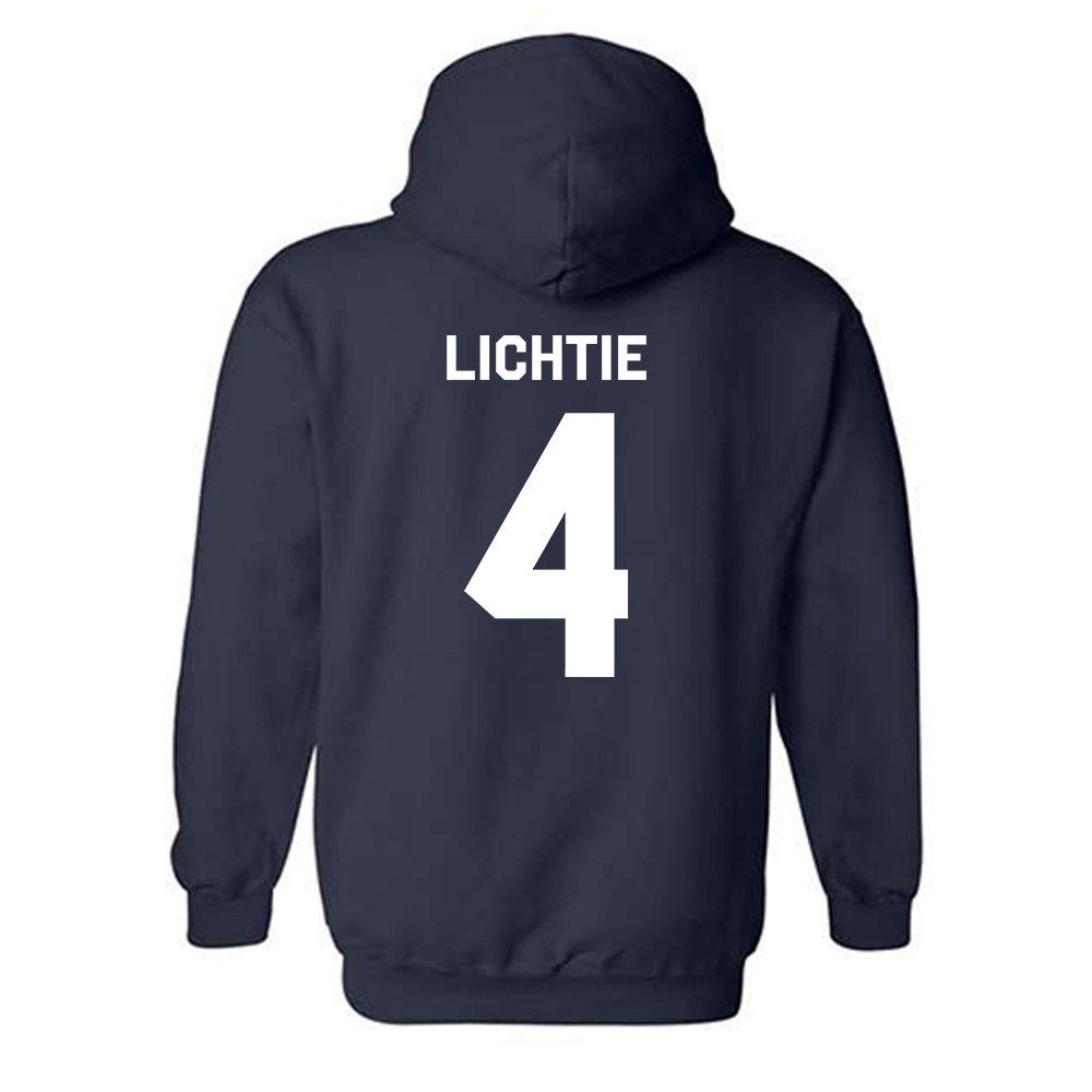 Gonzaga - NCAA Women's Basketball : Sierra Lichtie - Classic Shersey Hooded Sweatshirt-1