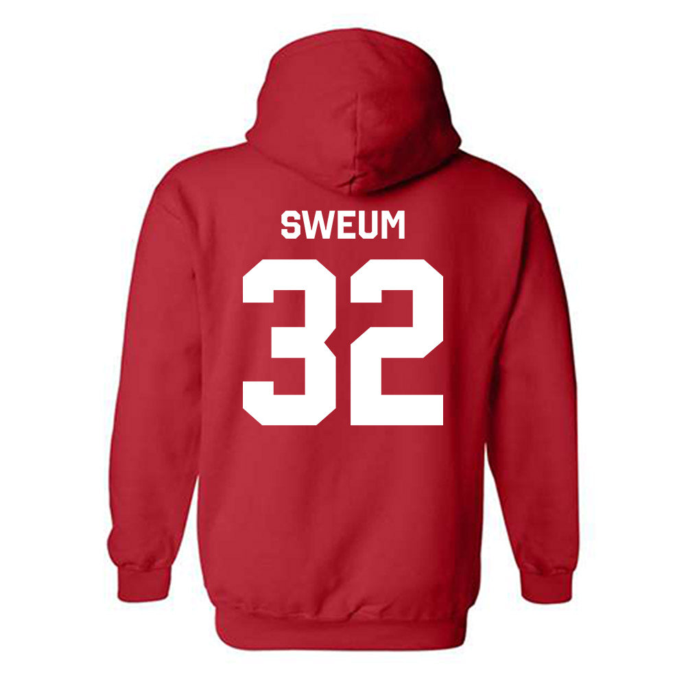 Gonzaga - NCAA Baseball : Karsten Sweum - Classic Shersey Hooded Sweatshirt-1