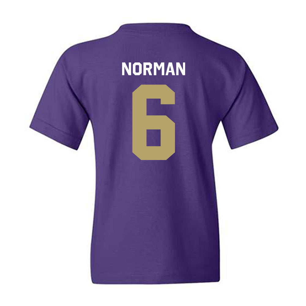 JMU - NCAA Women's Volleyball : Addie Norman - Classic Shersey Youth T-Shirt-1