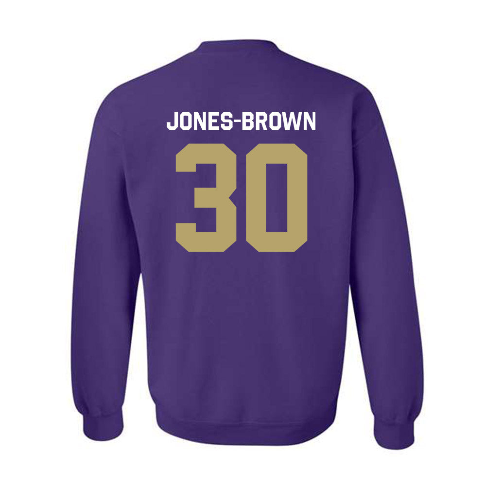 JMU - NCAA Women's Basketball : Ja'Quoia Jones-Brown - Classic Shersey Crewneck Sweatshirt-1