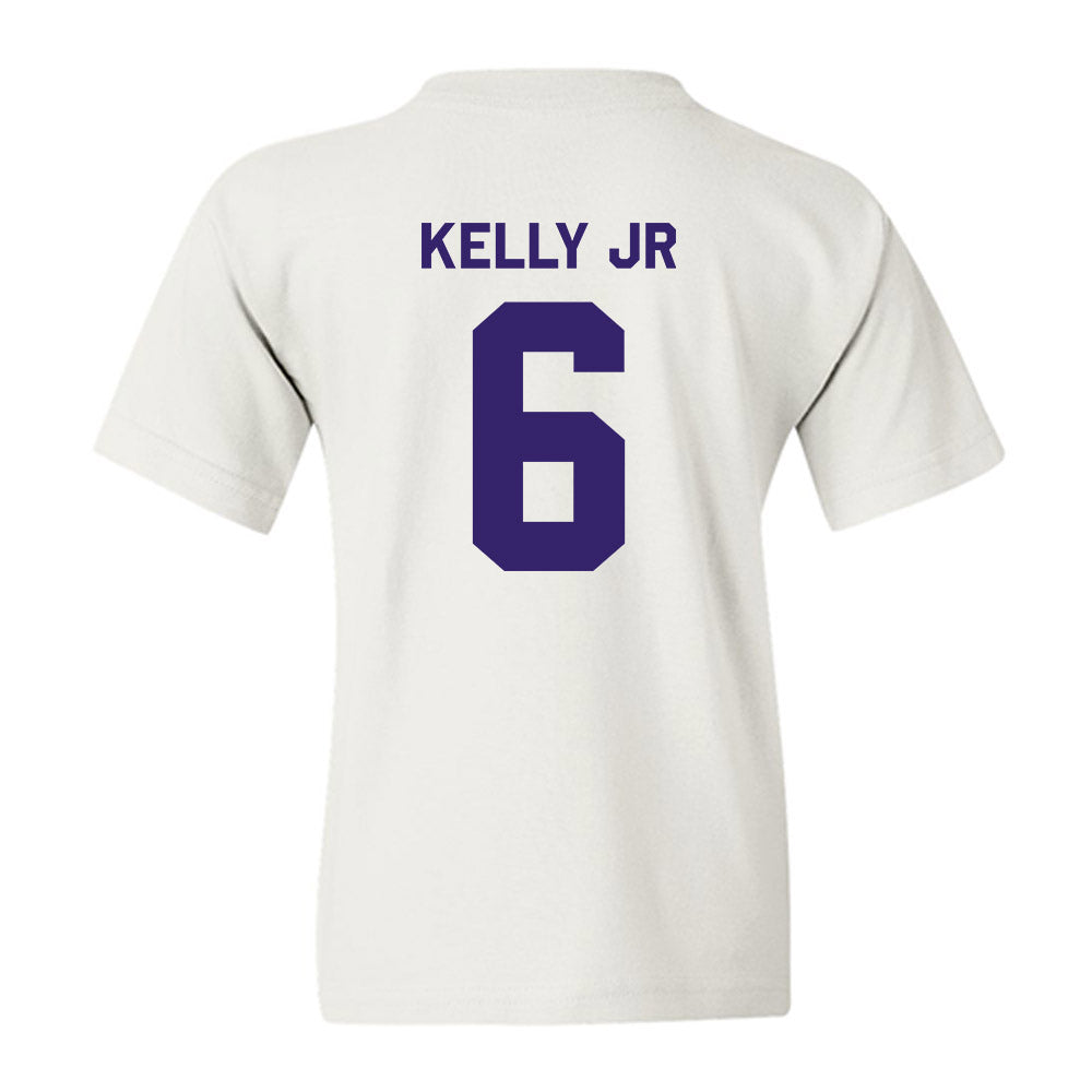 JMU - NCAA Football : DJ Kelly Jr - Classic Shersey Youth T-Shirt-1