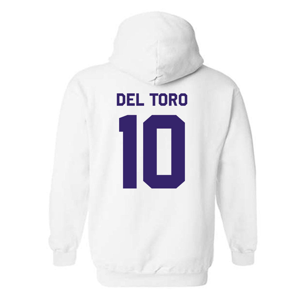 JMU - NCAA Women's Soccer : Olivia Del Toro - Classic Shersey Hooded Sweatshirt-1