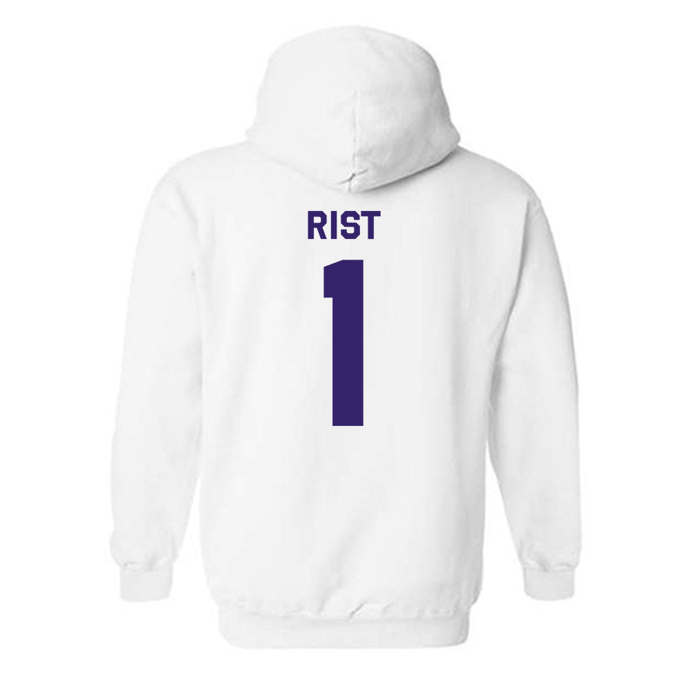 JMU - NCAA Women's Soccer : Kennedy Rist - Classic Shersey Hooded Sweatshirt-1