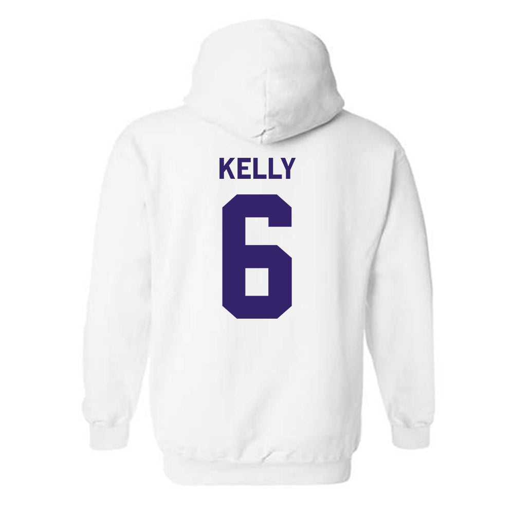 JMU - NCAA Football : DJ Kelly - Classic Shersey Hooded Sweatshirt-1