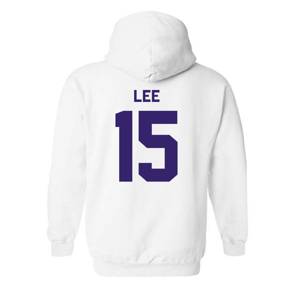 JMU - NCAA Men's Basketball : Brandon Lee - Classic Shersey Hooded Sweatshirt-1