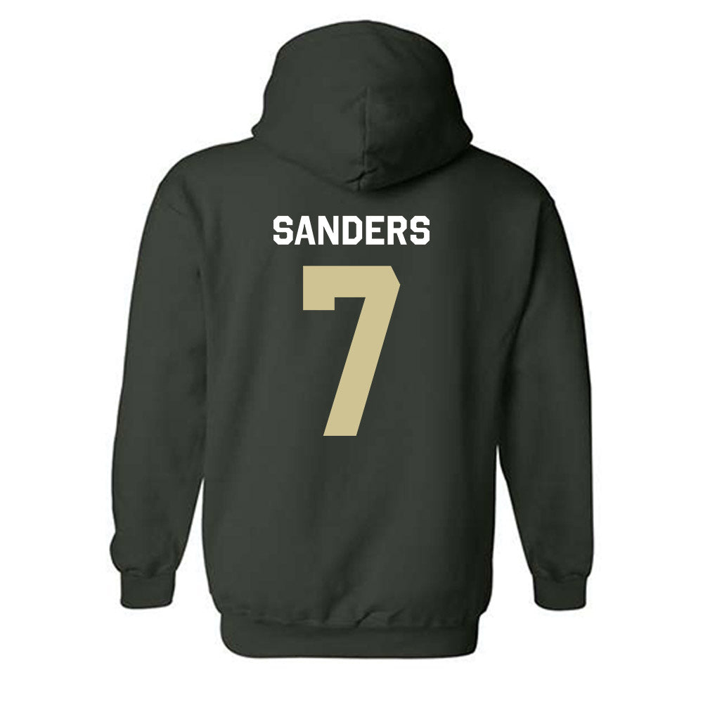 USF - NCAA Men's Basketball : Caleb Sanders - Classic Shersey Hooded Sweatshirt-1