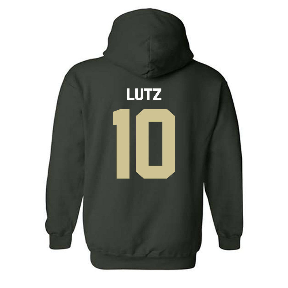 USF - NCAA Baseball : Jack Lutz - Classic Shersey Hooded Sweatshirt-1