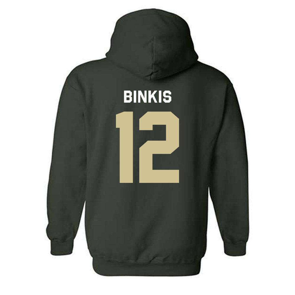 USF - NCAA Women's Lacrosse : Jena Binkis - Classic Shersey Hooded Sweatshirt-1