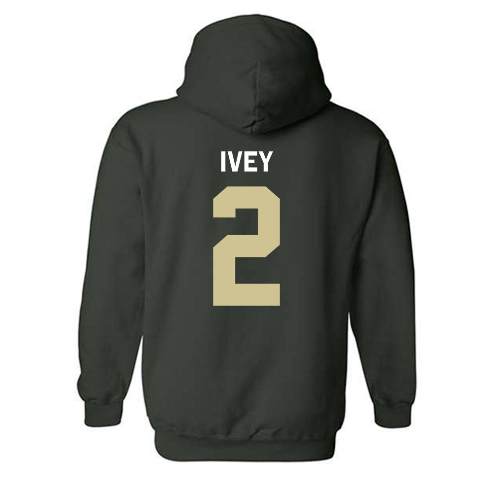 USF - NCAA Women's Volleyball : Laila Ivey - Classic Shersey Hooded Sweatshirt-1