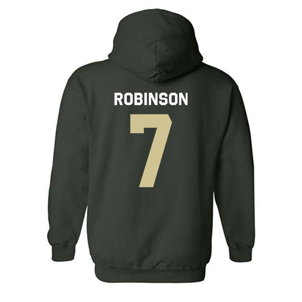 USF - NCAA Football : Sam Robinson - Classic Shersey Hooded Sweatshirt-3
