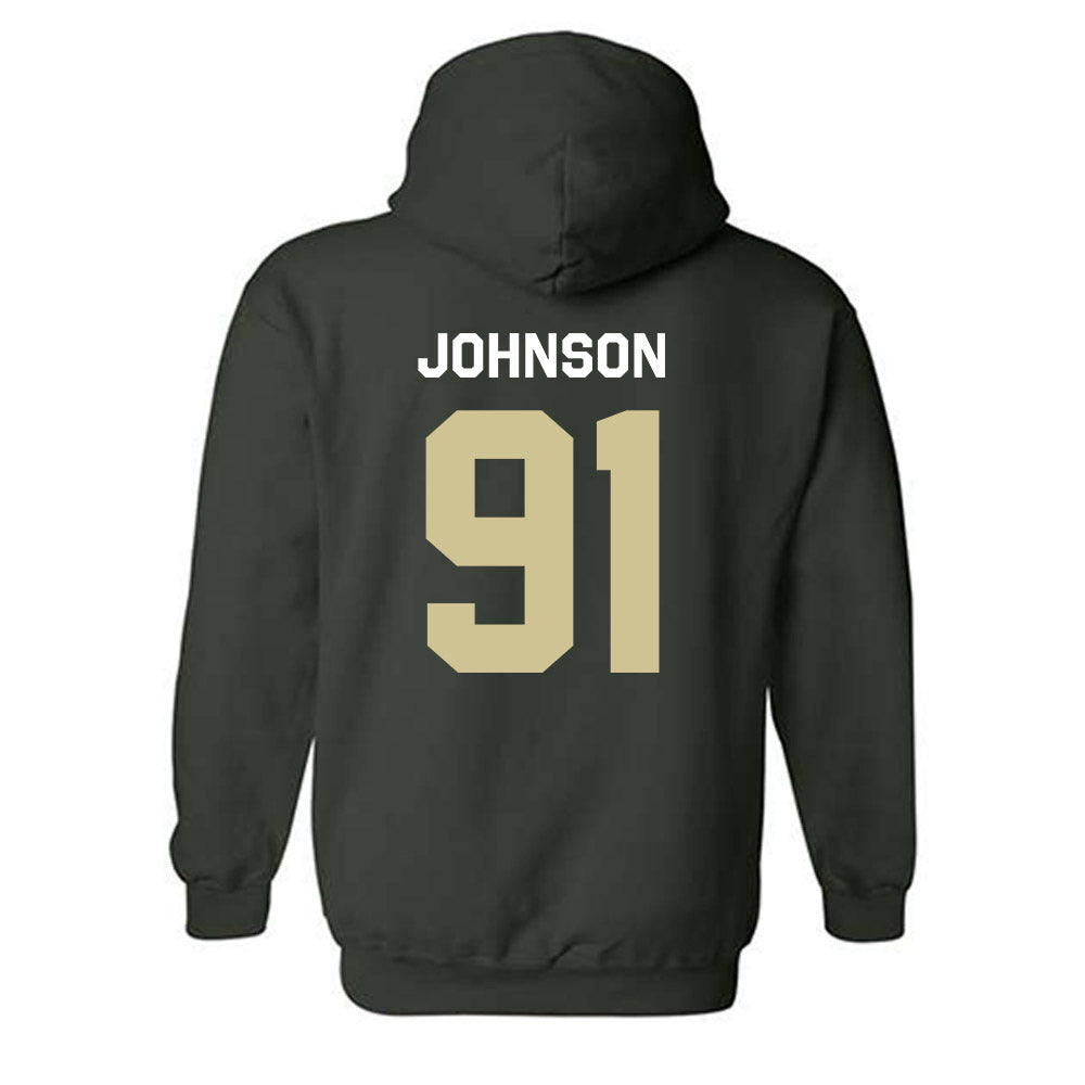 USF - NCAA Women's Lacrosse : Kalina "KJ" Johnson - Classic Shersey Hooded Sweatshirt-1