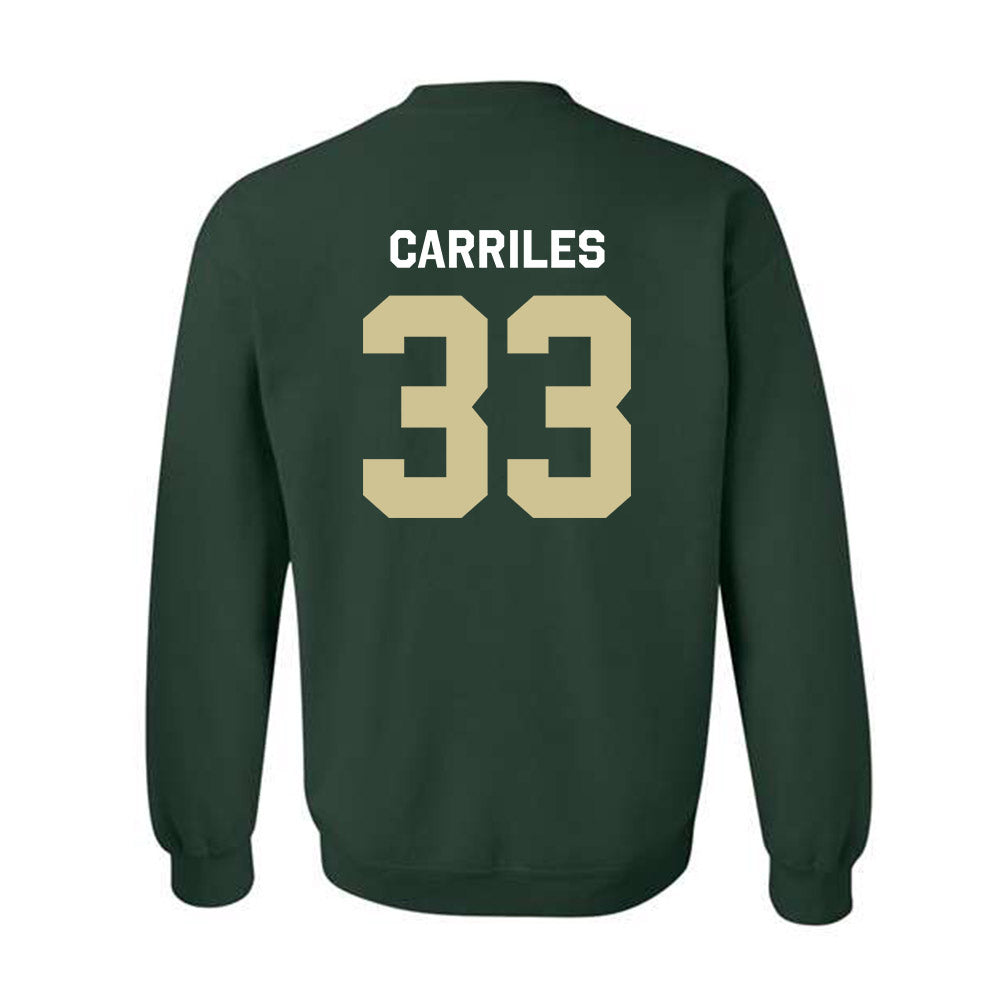 USF - NCAA Baseball : Santiago Carriles - Classic Shersey Crewneck Sweatshirt-1