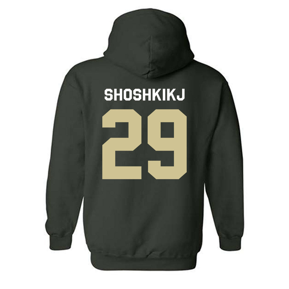 USF - NCAA Men's Basketball : Andrej Shoshkikj - Classic Shersey Hooded Sweatshirt-3