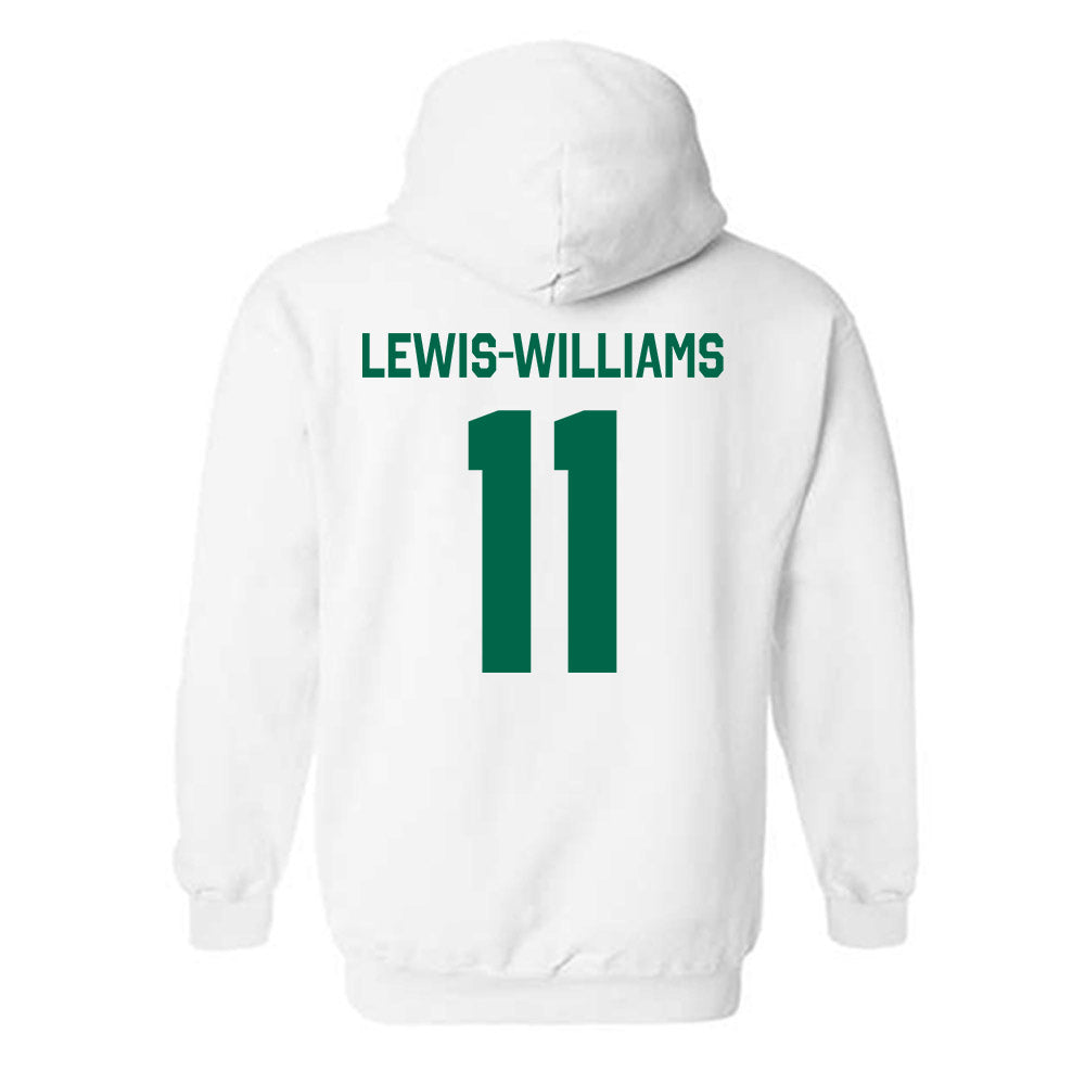 USF - NCAA Women's Basketball : Kirsten Lewis-Williams - Classic Shersey Hooded Sweatshirt-1